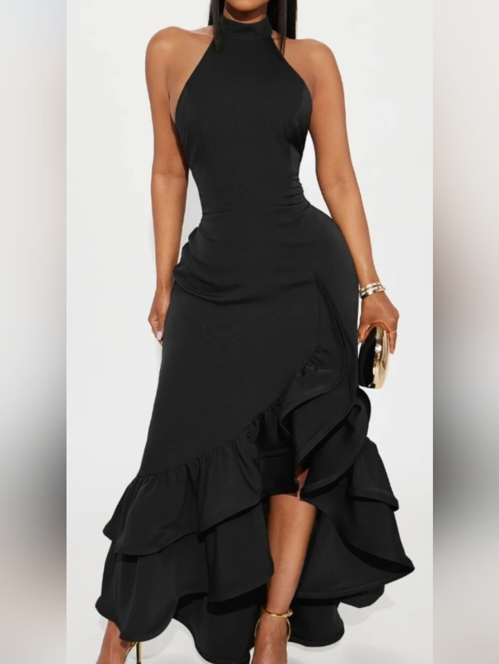Ruffle Maxi Dress